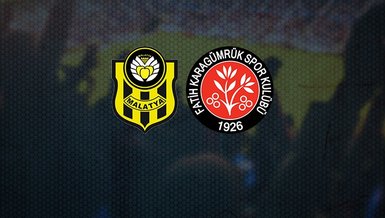 Yeni Malatyaspor - Karagümrük maçı CANLI