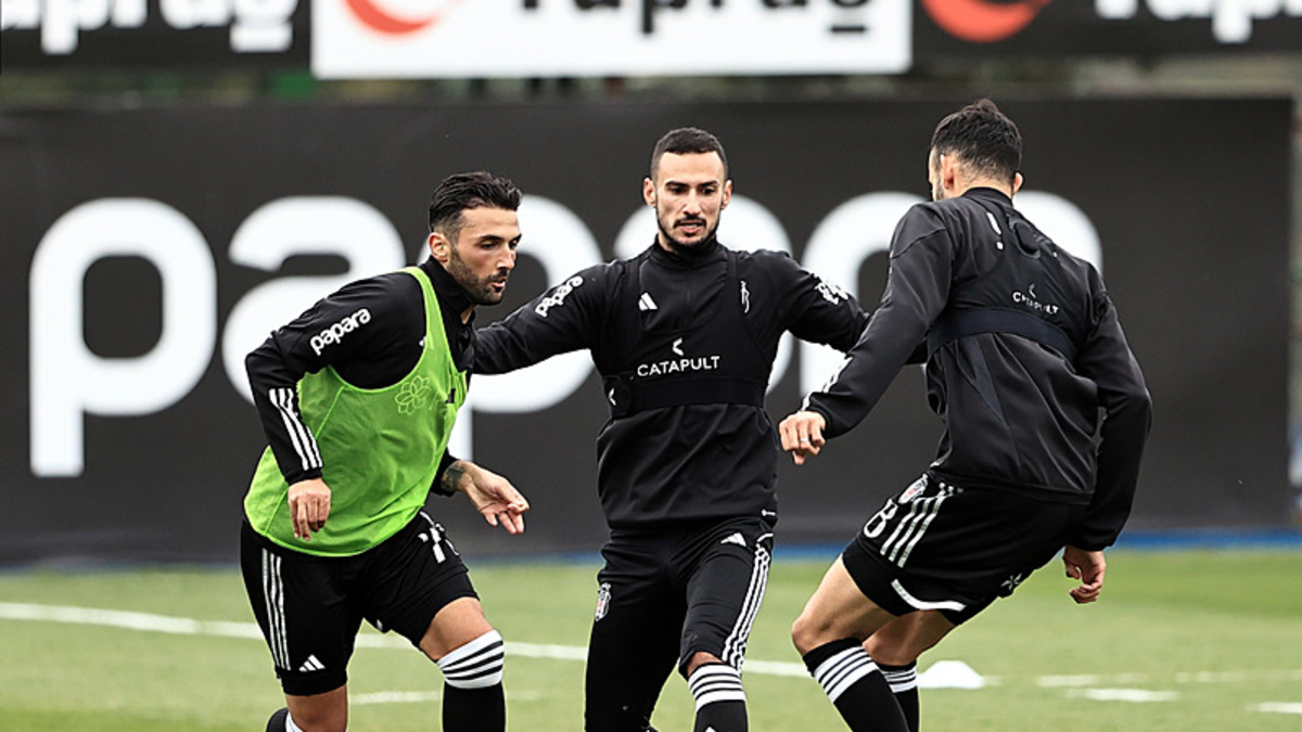 Beşiktaş Başakşehir maçının hazırlıklarına devam etti