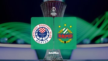 Zrinjski Mostar-Rapid Wien maçı detayları!