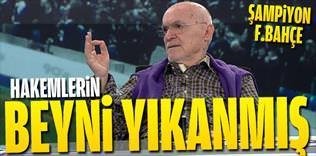 Hakemlerin beyni yıkanmış