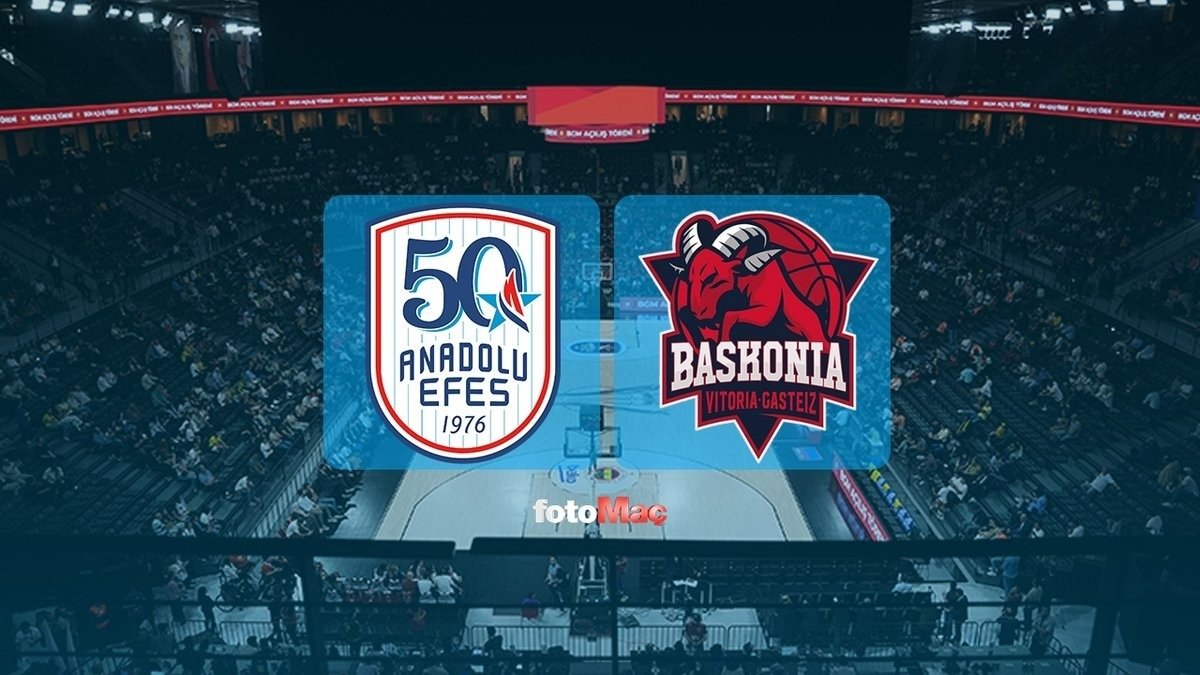 Anadolu Efes-Baskonia canlı maç | EuroLeague