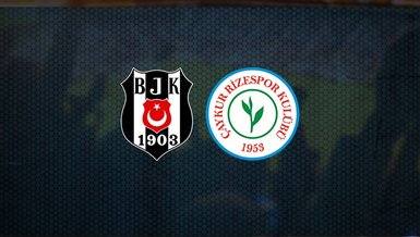 Zirvede nefesler tutuldu! Beşiktaş - Çaykur Rizespor maçı ne zaman, saat kaçta ve hangi kanalda canlı yayınlanacak? | Süper Lig