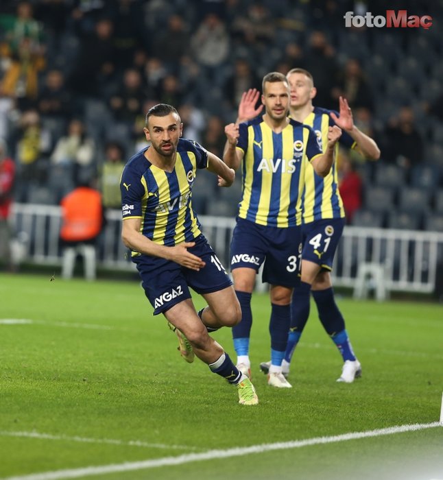 Fenerbahçeli Serdar Dursun'da sürpriz istatistik! Son 10 yılın...