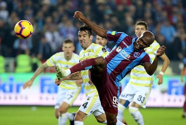 Trabzonspor Fenerbahçe maçından kareler