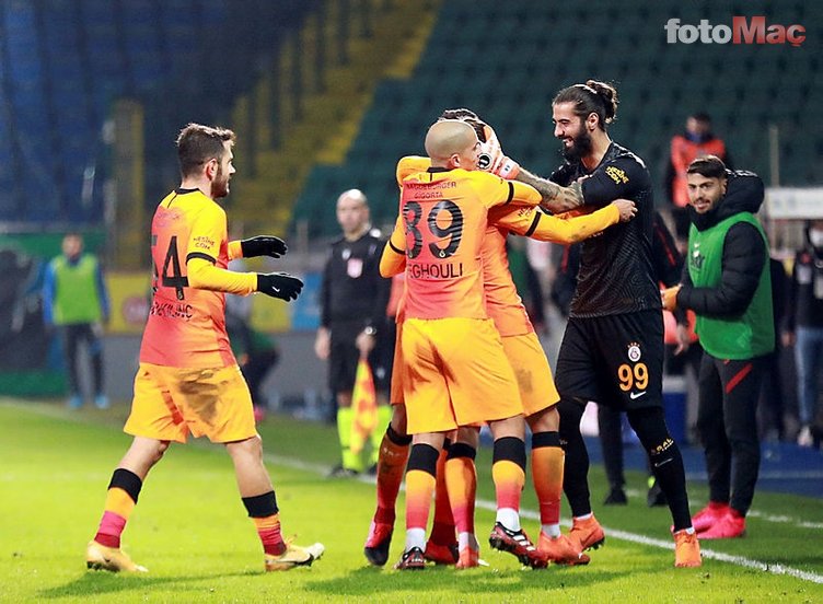 Galatasaray deplasmanda kükrüyor!