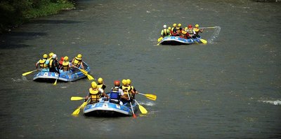 Melen Çayı'nda 100 bin raftingci hedefi