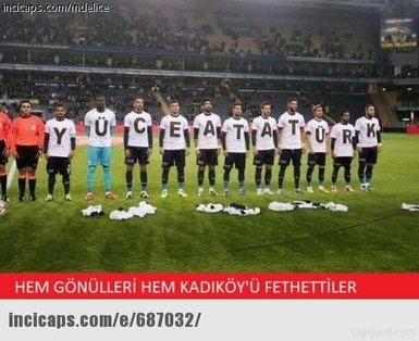 Fenerbahçe-Fethiyespor maçı sonrası caps çılgınlığı