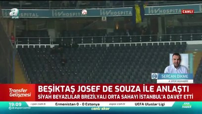 >Beşiktaş Josef de Souza ile anlaştı