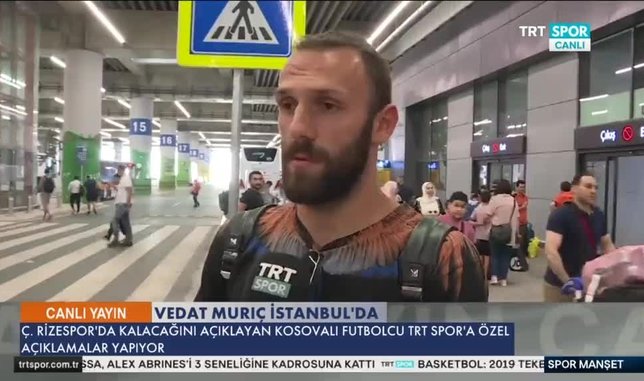 Vedat Muriç'ten İstanbul'da transfer açıklaması