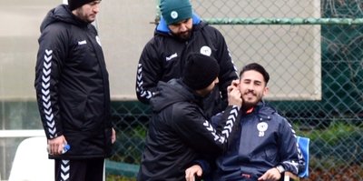 A. Konyaspor laktat testinden geçti