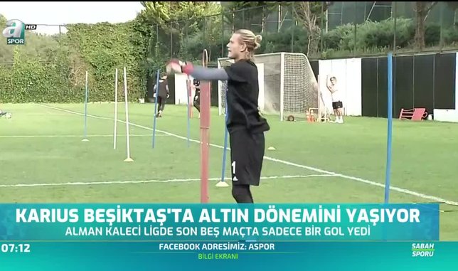 Karius Beşiktaş'ta altın dönemini yaşıyor
