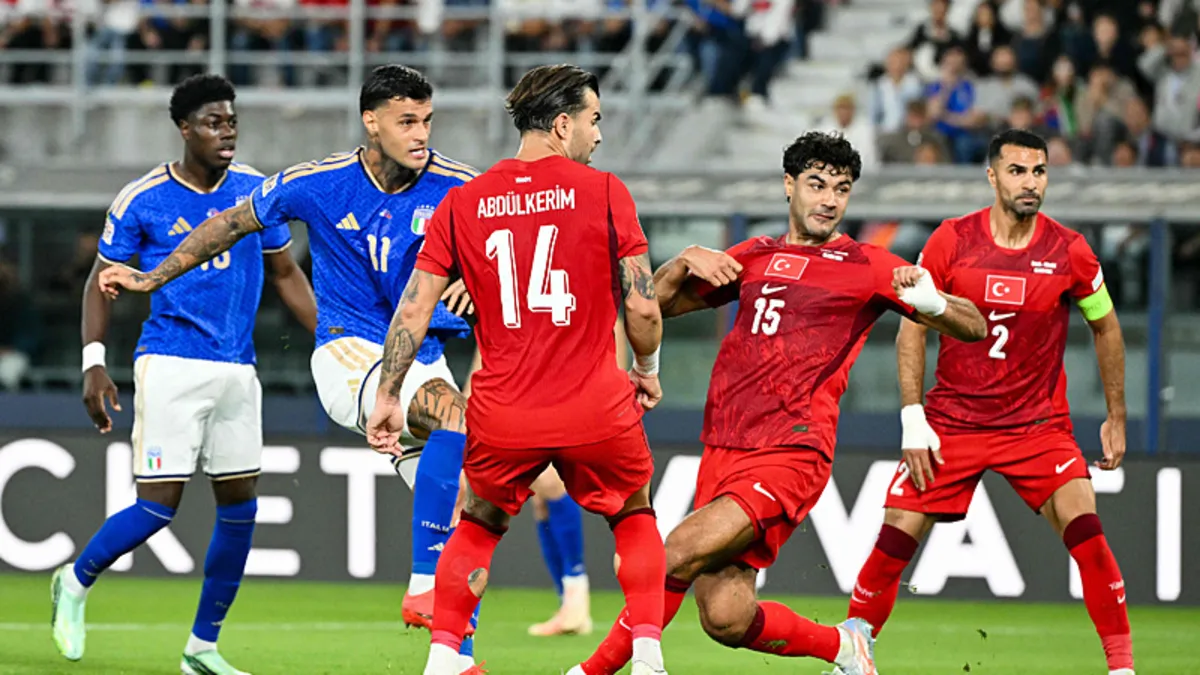 UEFA Uluslar Ligi'nde İtalya, A Milli Takımımız karşısında öne geçti