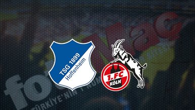 Hoffenheim - Köln maçı ne zaman? Saat kaçta ve hangi kanalda canlı yayınlanacak? | Almanya Bundesliga