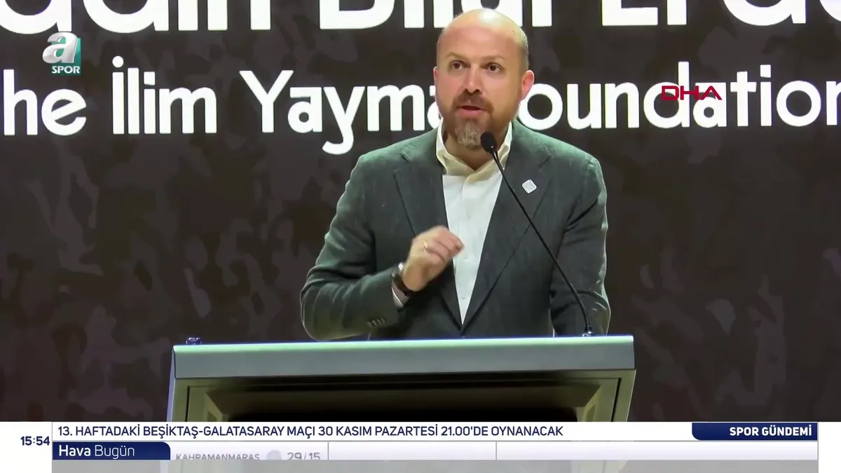 Bilal Erdoğan'dan Filistin Gençlik Forumu'nda Açıklamalar