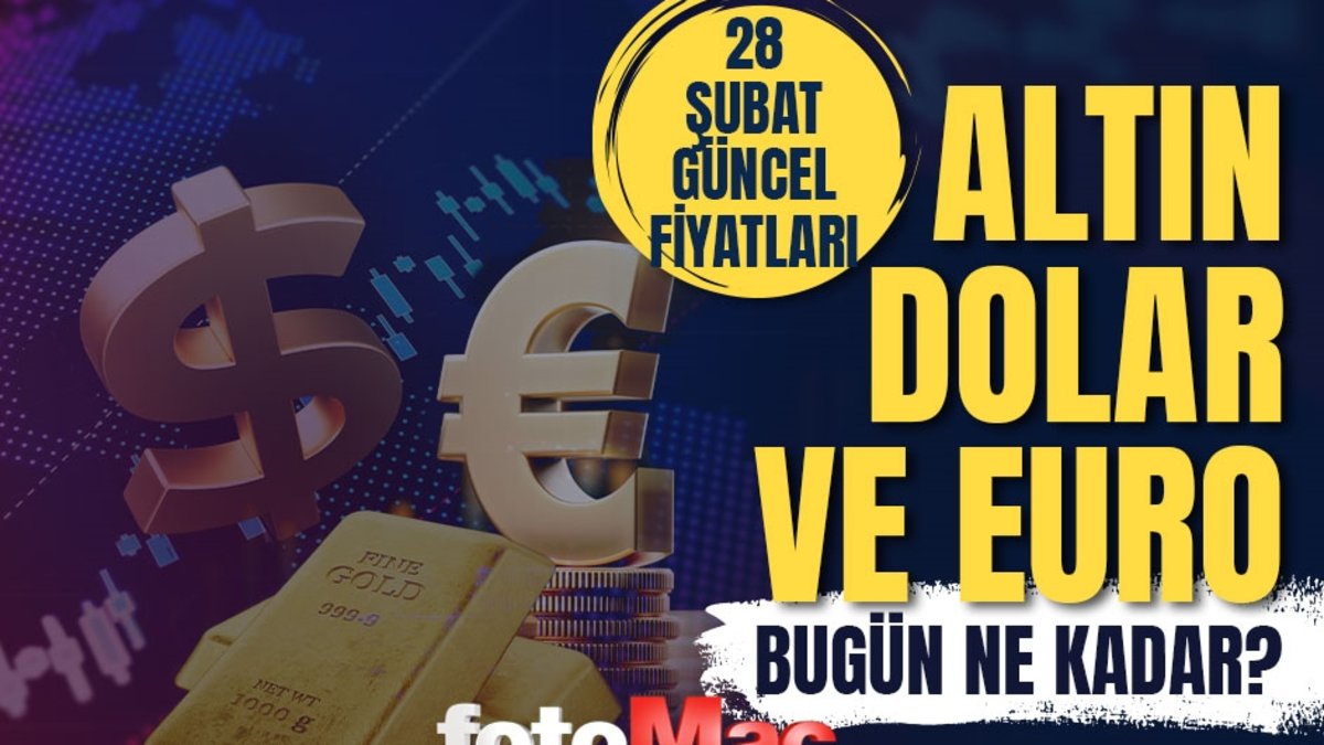 CANLI ALTIN FİYATLARI 28 Şubat: Gram, çeyrek altın ne kadar? Güncel altın ve Dolar kuru CANLI ALTIN FİYATLARI 28 Şubat: Gram, çeyrek altın ne kadar? Güncel altın ve Dolar kuru