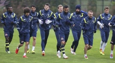 Fenerbahçe antrenman 18 Nisan Cuma