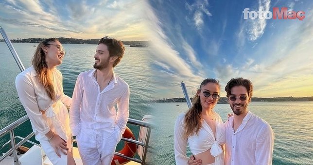 Zehra Güneş ve sevgilisi Eren Dişli'den tekne pozları!