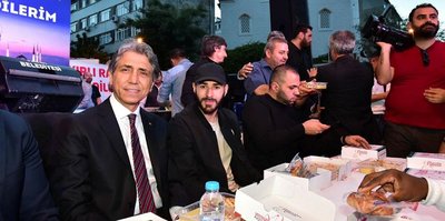 Benzema, Fatih'teki sokak iftarında