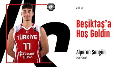 Beşiktaş 18 yaşındaki Alperen Şengün'ü kadrosuna kattı