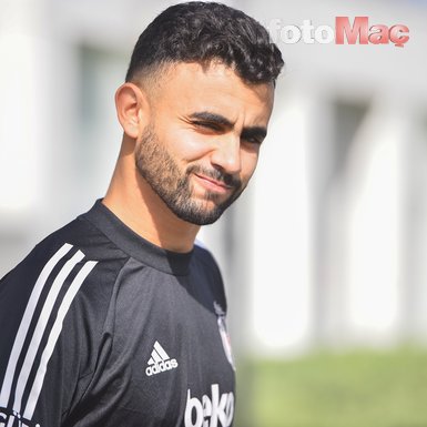Beşiktaş’ın yeni transferi Rachid Ghezzal ilk antrenmanına çıktı! İşte o görüntüler