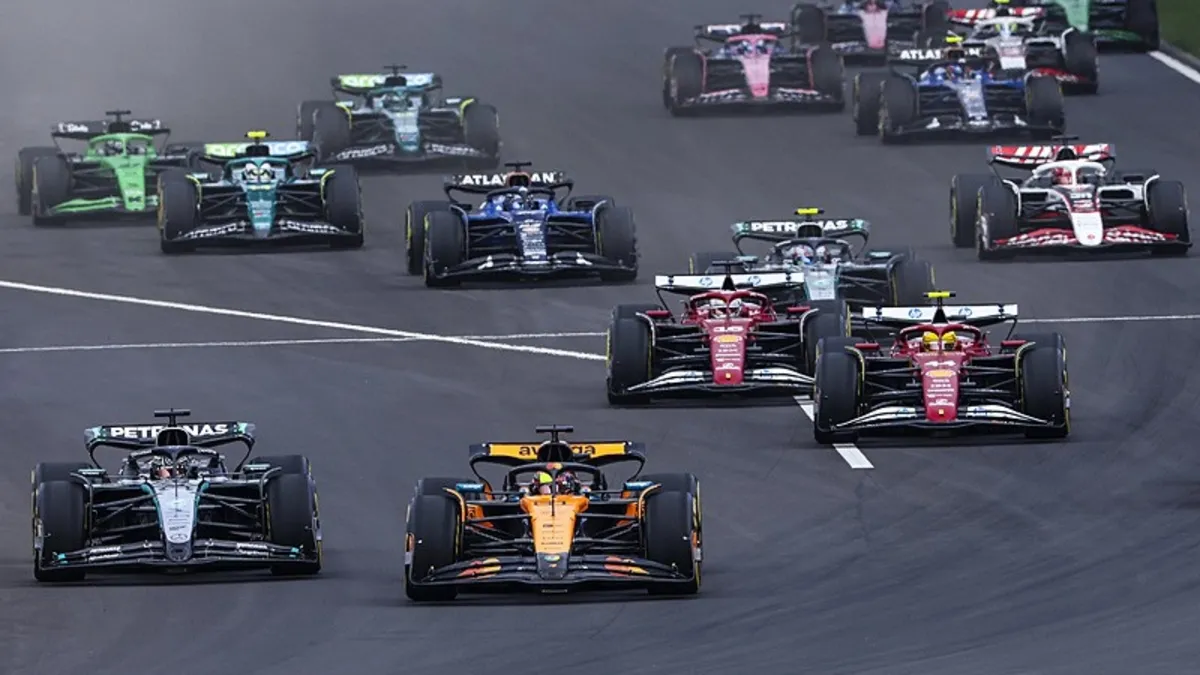 Formula 1 Çin GP’sinde zafer Oscar Piastri'nin oldu!