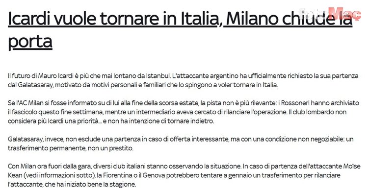 Galatasaray'da Icardi dönemi sona mı eriyor? Resmen iletti!