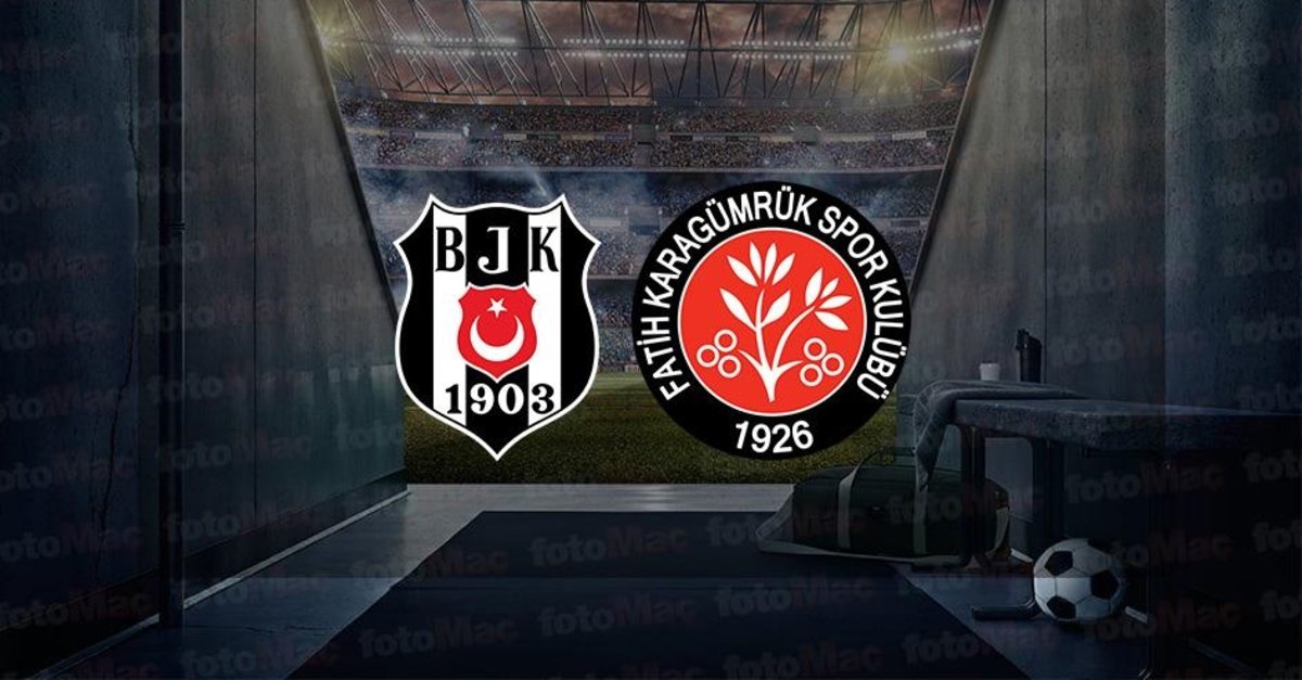 Beşiktaş Fatih Karagümrük maçı HANGİ KANALDA? | Beşiktaş - Karagümrük maçı ne zaman, saat kaçta?