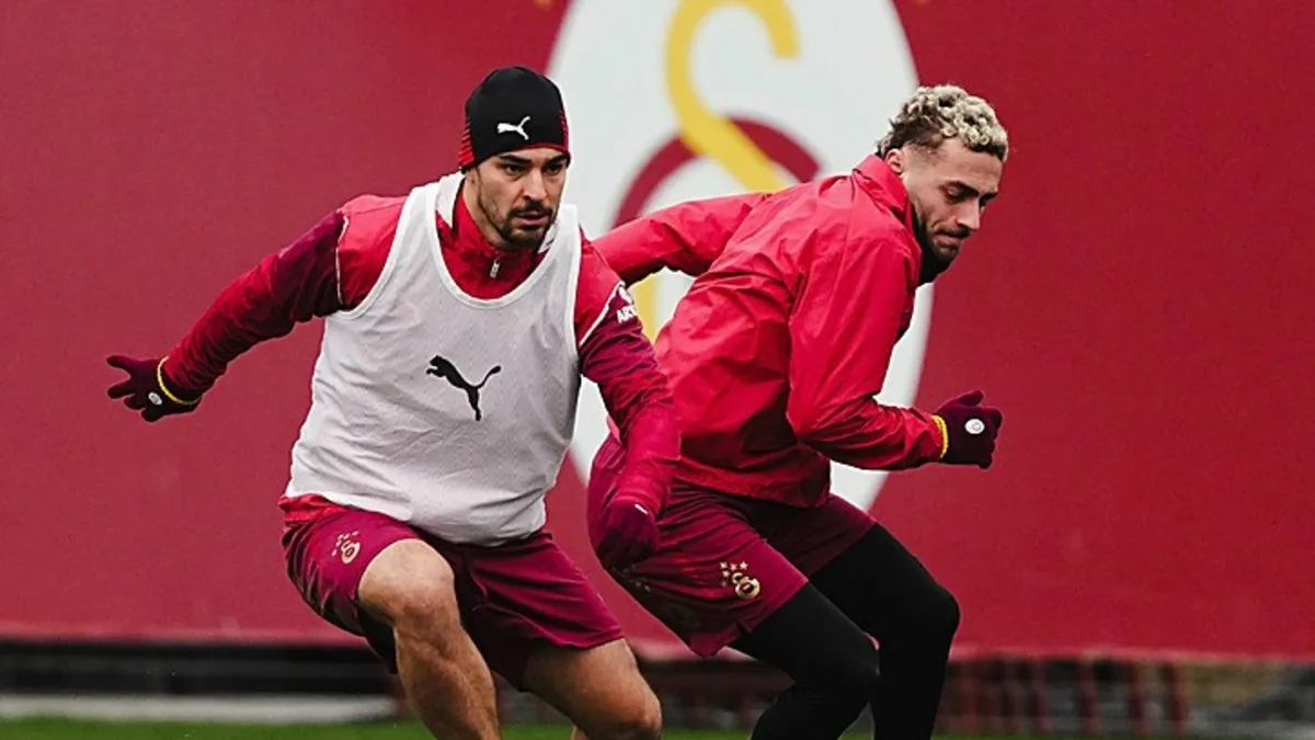 Galatasaray Trabzonspor maçı hazırlıklarına devam etti
