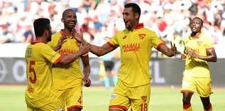 Göztepe puanları ilk yarıda topladı