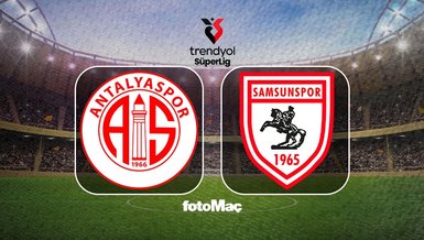 Antalyaspor-Samsunspor maçı CANLI | Ne zaman, saat kaçta, hangi kanalda?