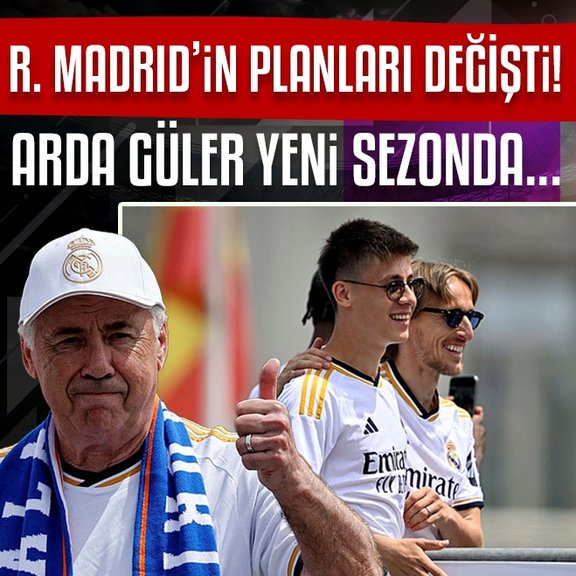 Real Madrid’in Arda Güler planı değişti! Yeni sezonda...