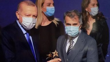 Erdoğan’dan Güneş’e ödül!