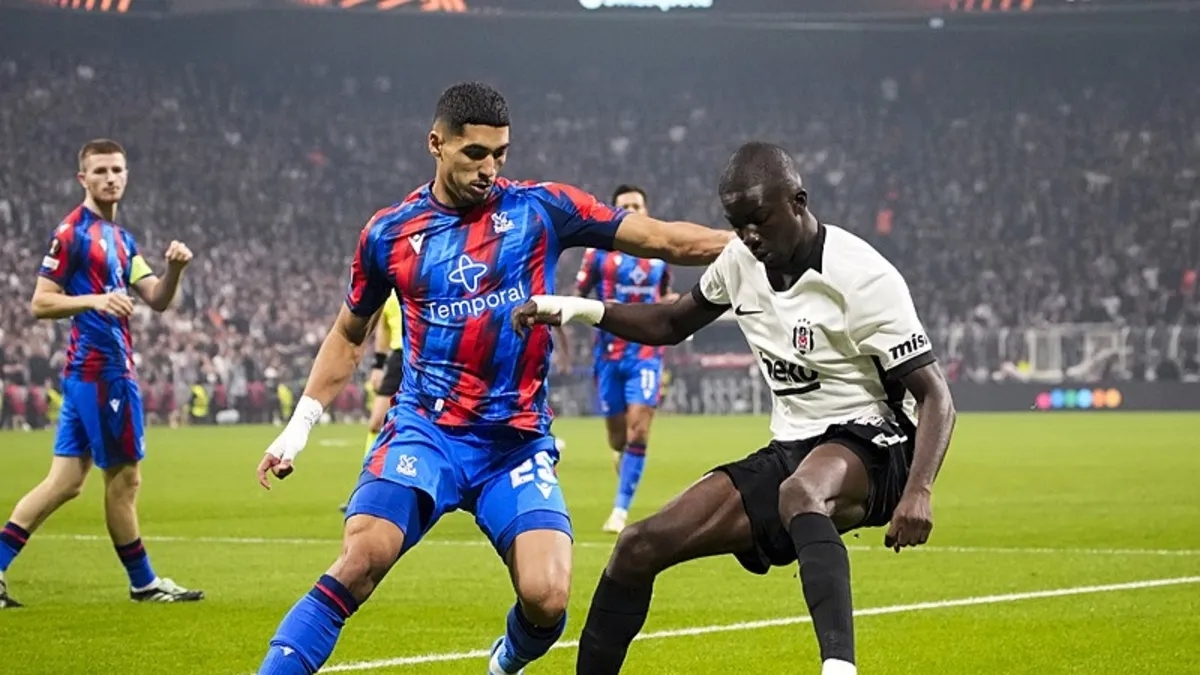 Gol düellosunda Beşiktaş evinde Crystal Palace ile berabere kaldı!