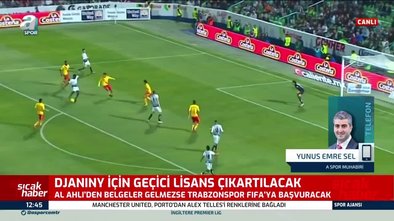 Trabzonspor Da Flas Djaniny Gelismesi Gecici Lisans Son Dakika Transfer Haberleri Videosunu
