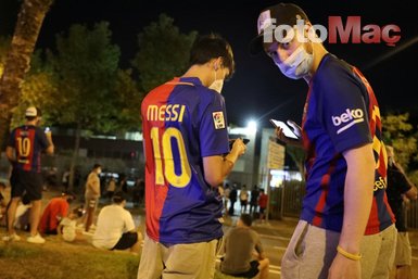 Barcelona taraftarlarından Lionel Messi tepkisi!