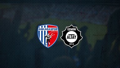 Ankaraspor - Altay maçı ne zaman, saat kaçta ve hangi kanalda canlı yayınlanacak? | TFF 1. Lig