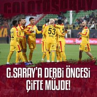 G.Saray'a çifte müjde!