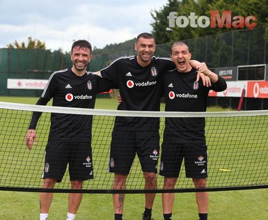 Beşiktaş antrenmanında Gökhan ve Caner detayı! Fenerbahçe....