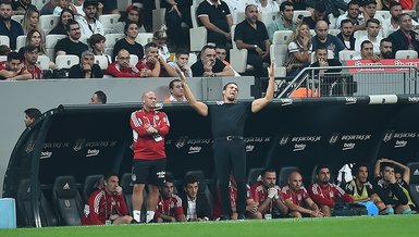 Beşiktaş Başakşehir maçında Valerien Ismael kırmızı kart gördü