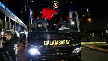 Galatasaray Çaykur Rizespor maçı için Trabzon’da