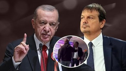 Başkan Recep Tayyip Erdoğan'dan Ergin Ataman'a geçmiş olsun telefonu