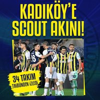 Kadıköy'e scout akını! 34 takım tribünden izledi