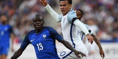 Fransa, hazırlık maçında İngiltere'yi 3 - 2 yendi