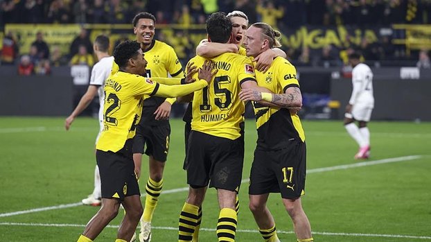 Borussia Dortmund 3-1 Eintracht Frankfurt (MAÇ SONUCU-ÖZET) | Dortmund Frankfurt'u devirdi!