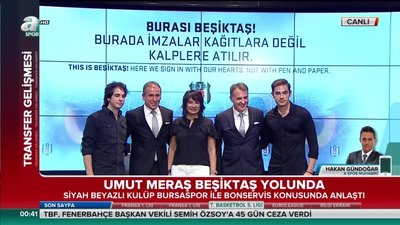 >Umut Meraş Beşiktaş yolunda