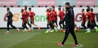 İlk antrenmana çıktı