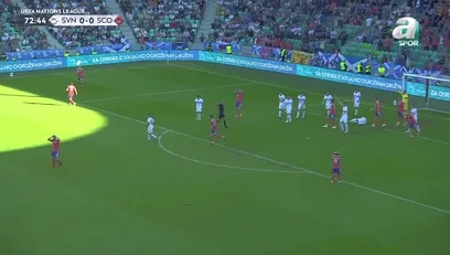 >Slovenya 0-0 İskoçya (MAÇ ÖZETİ)