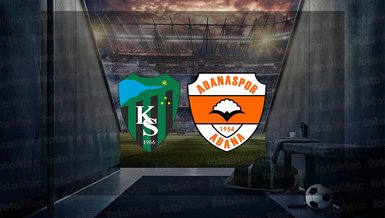 Kocaelispor - Adanaspor maçı ne zaman, saat kaçta ve hangi kanalda canlı yayınlanacak? | Trendyol 1. Lig