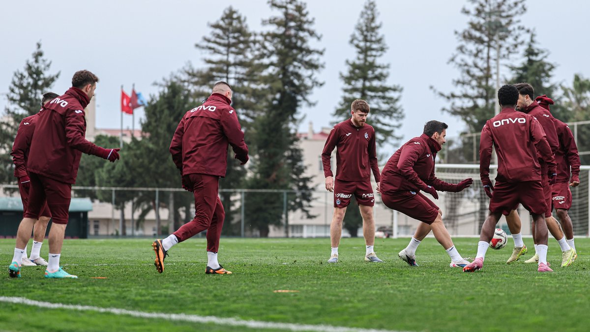 Trabzonspor'da Mısırlı.com.tr Fatih Karagümrük maçı hazırlıkları sürüyor