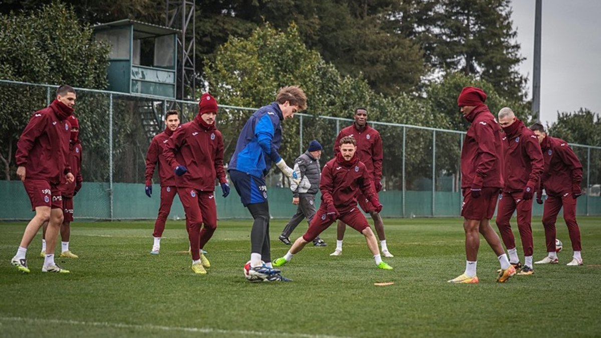 Trabzonspor'un ikas Eyüpspor maçına hazırlıkları sürüyor